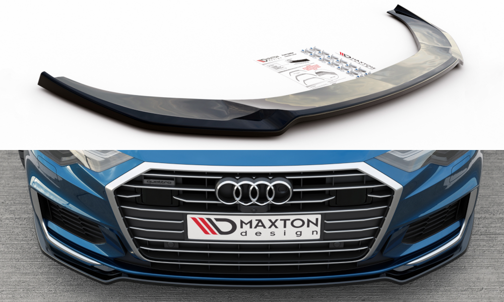 Lame Du Pare-Chocs Avant V.1 Audi A6 S-Line / S6 C8 AU-A6-C8-SLINE-FD1G