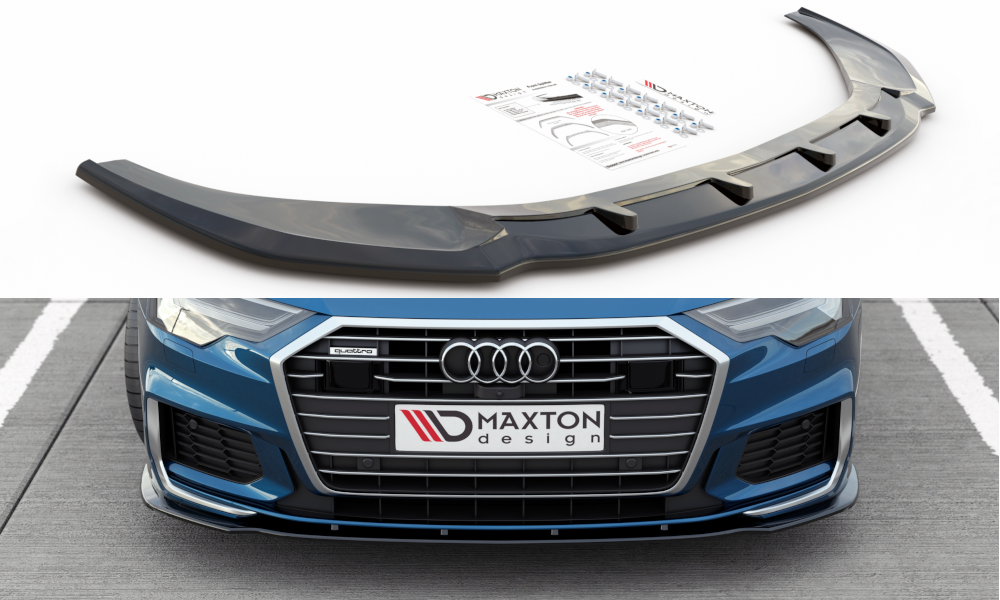 Lame Du Pare-Chocs Avant V.2 Audi A6 S-Line / S6 C8 AU-A6-C8-SLINE-FD2G