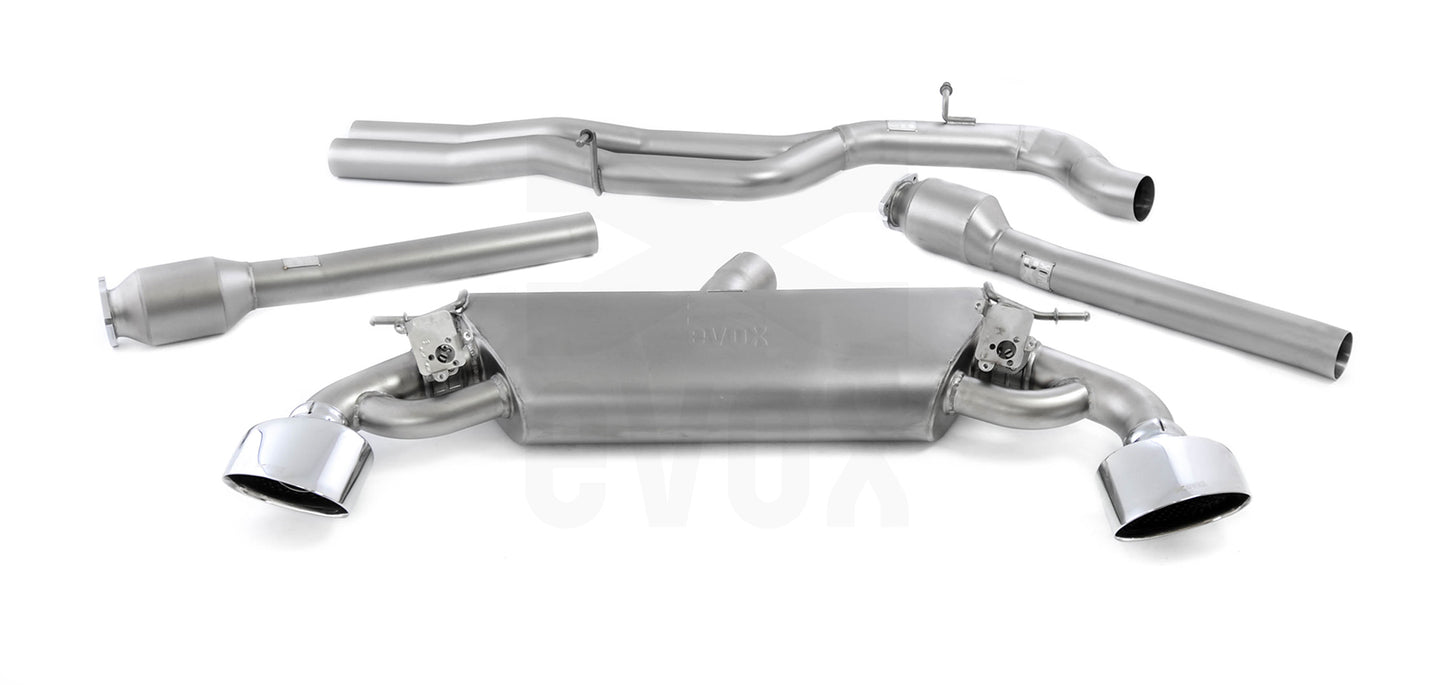 EVOX Silencieux ValveTronic avec MidPipe Audi RS3 (8V.1)