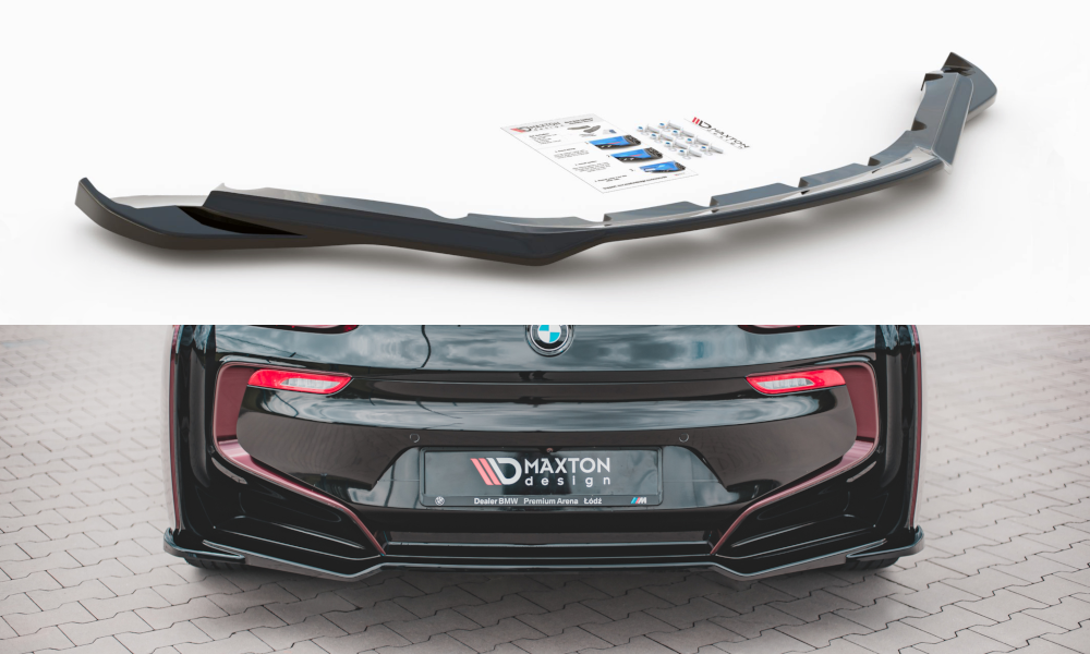 Central Arriere Splitter BMW i8 BM-I8-1-RD1G