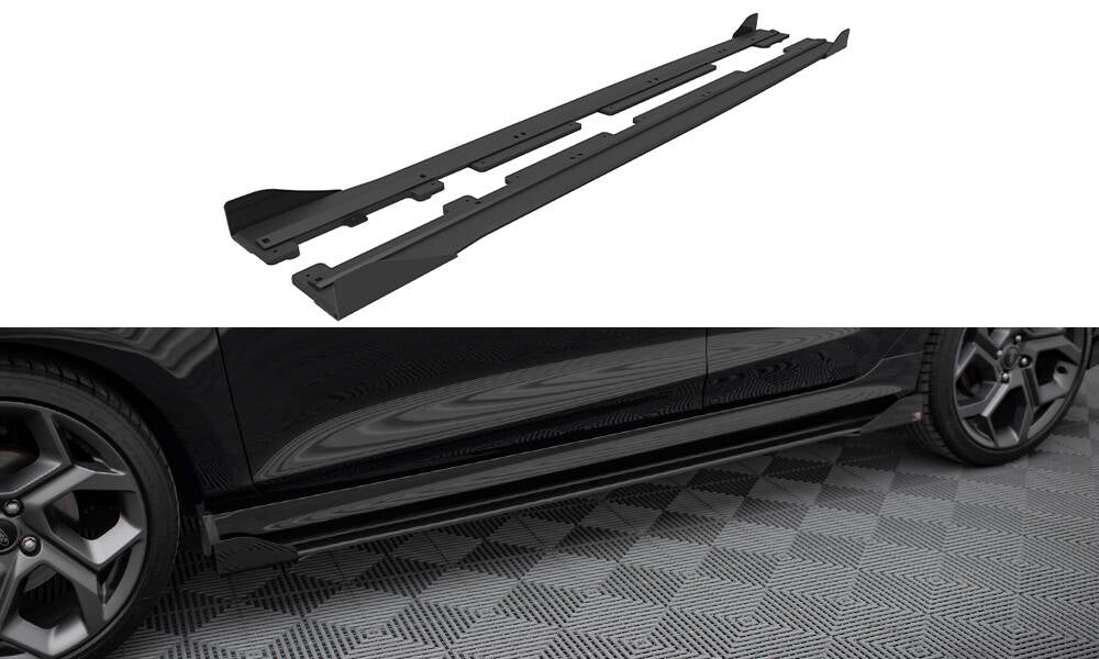 Sports Durabilité Rajouts Des Bas De Caisse + Flaps Ford Fiesta Mk8 ST / ST-Line FOFI8STCNC-SD2BRB+SF1G