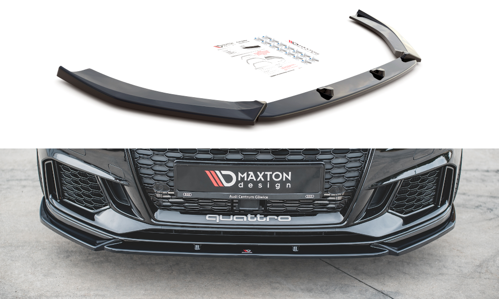 Lame Du Pare-Chocs Avant V.4 Audi RS3 8V FL Sportback AU-RS3-8VF-FD4G