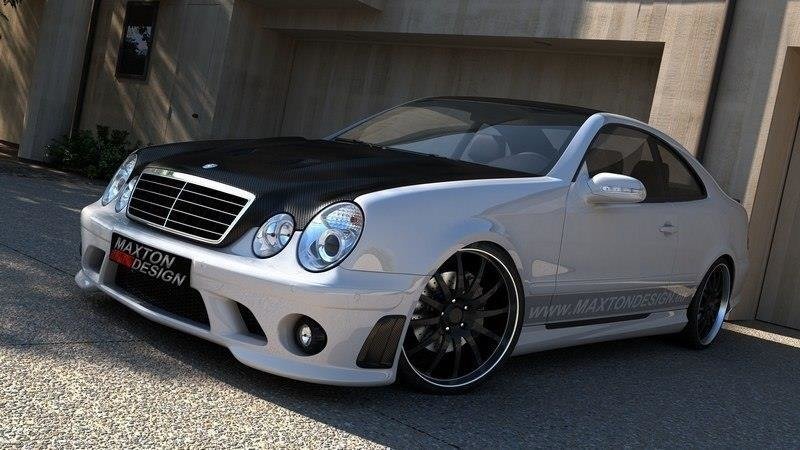 KIT CARROSSERIE MERCEDES CLK W208 ME-CLK-208-AMG204-BK1