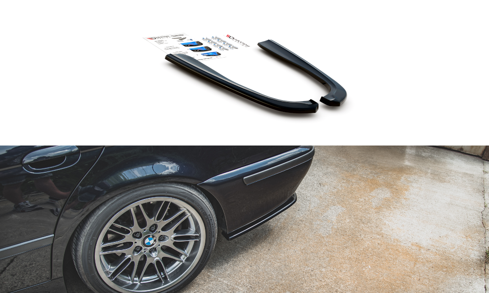 Lames De Pare-Chocs Arrière Latérales BMW M5 / 5 M-Pack E39 BM-5-39-M-RSD1G