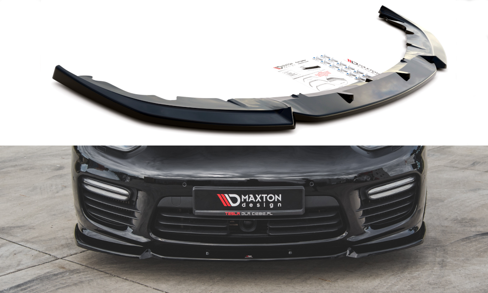 Lame Du Pare-Chocs Avant V.1 Porsche Panamera Turbo 970 Facelift PO-PA-970-T-FD1G