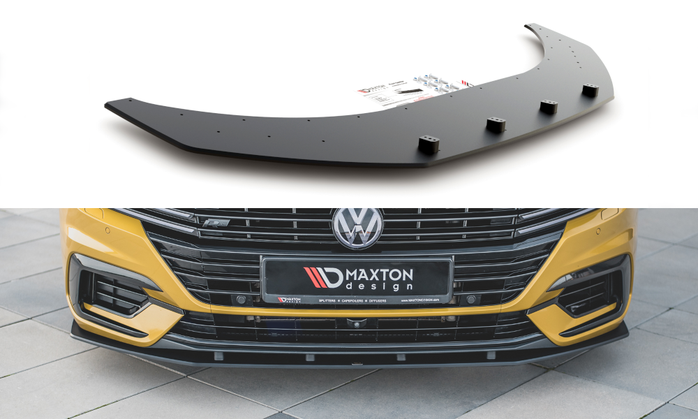 Sport Durabilité Lame Du Pare-Chocs Avant Volkswagen Arteon R-Line VWAR1RLINECNC-FD1BRB