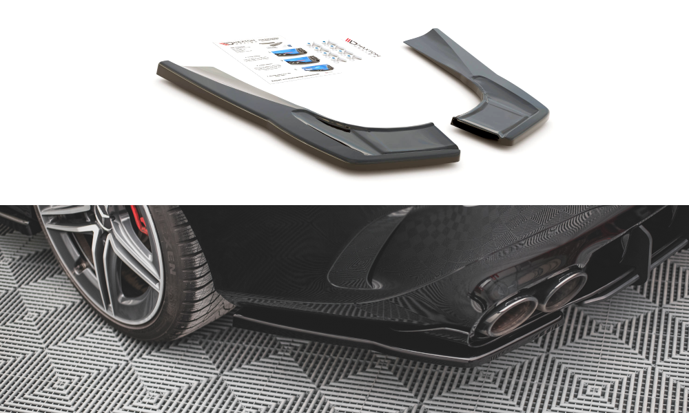 Lames De Pare-Chocs Arrière Latérales Mercedes-AMG CLA 35 Aero / 45 Aero C118 ME-CLA-118-AMG-RSD1G
