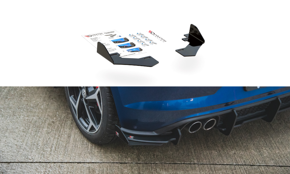 Rear Side Flaps Volkswagen Polo GTI Mk6 VWPO6GTICNC-RSF1G