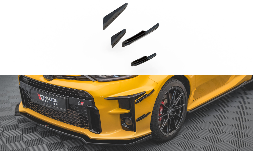 Ailes de pare-chocs avant (Canards) Toyota GR Yaris Mk4 TO-YA-4-GR4-CAN1