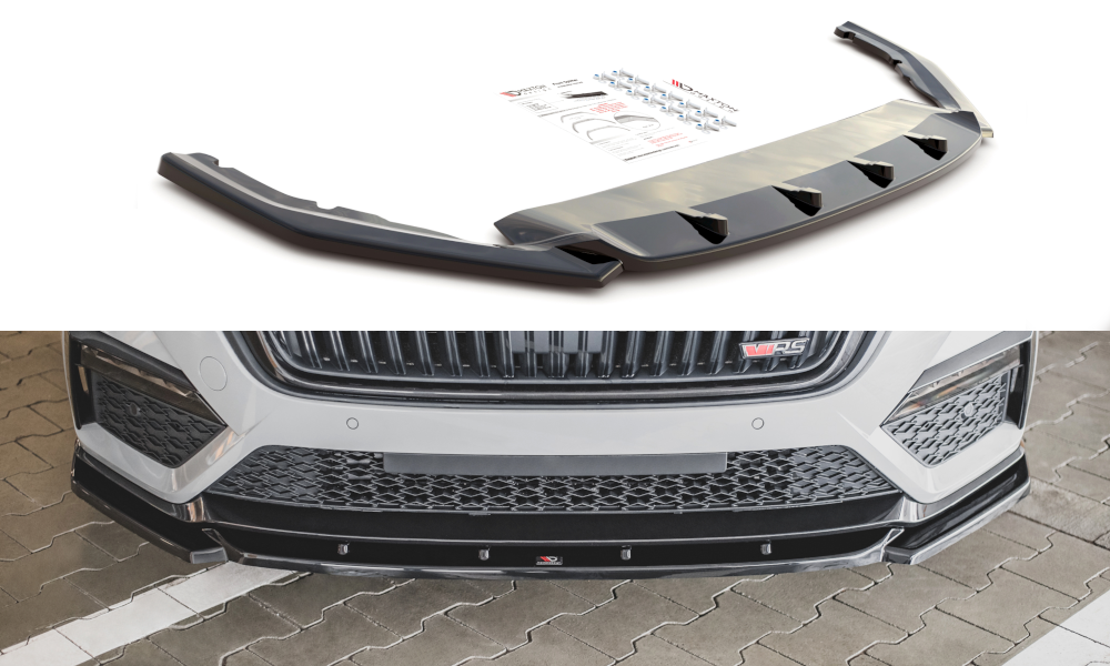 Lame Du Pare-Chocs Avant V.3 Skoda Octavia RS Mk4 SK-OC-4-RS-FD3G