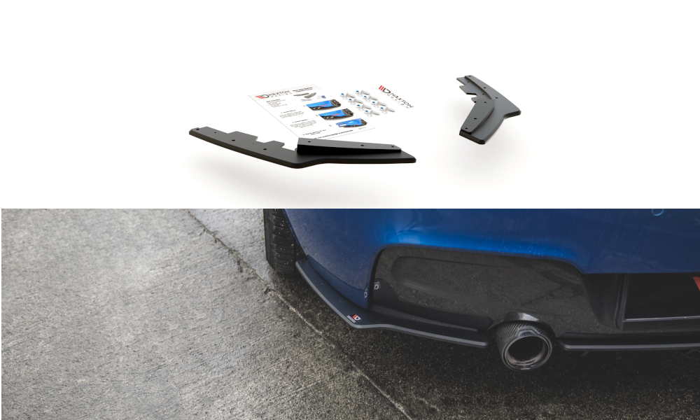 Sport Durabilité Lame Du Pare Chocs Arriere BMW M135i F20 BM1F20MCNC-RSD1BRB