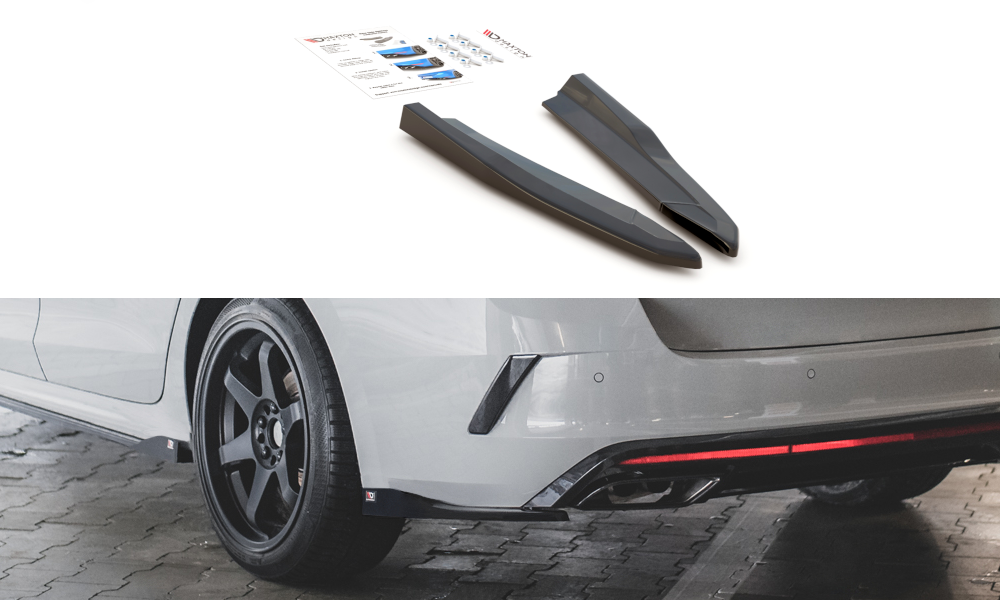 Lames De Pare-Chocs Arrière Latérales V.2 Skoda Octavia RS Mk4 SK-OC-4-RS-RSD2G