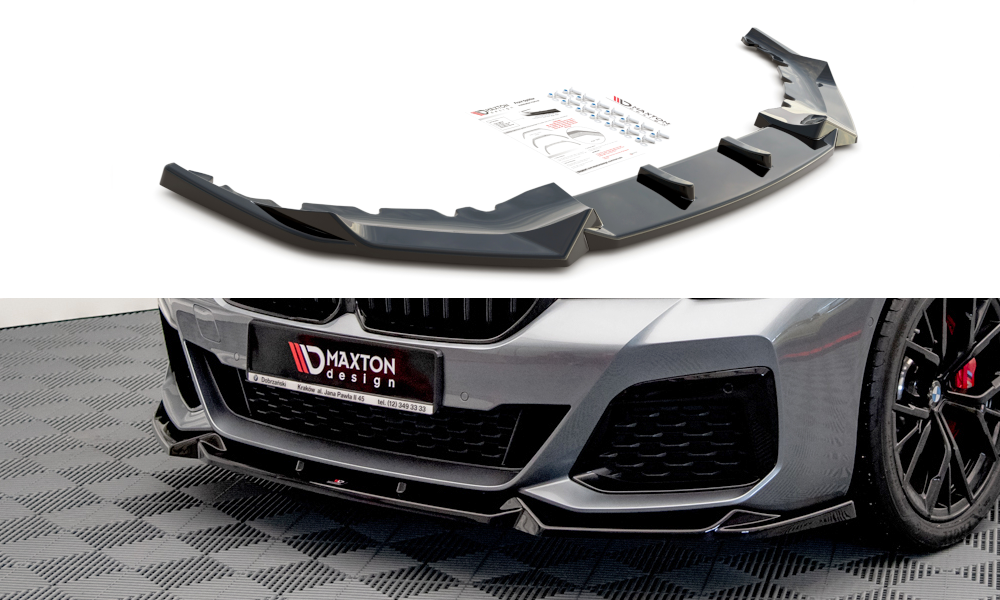 Lame Du Pare-Chocs Avant V.1 BMW 5 G30 Facelift M-Pack BM-5-G30F-MPACK-FD1G
