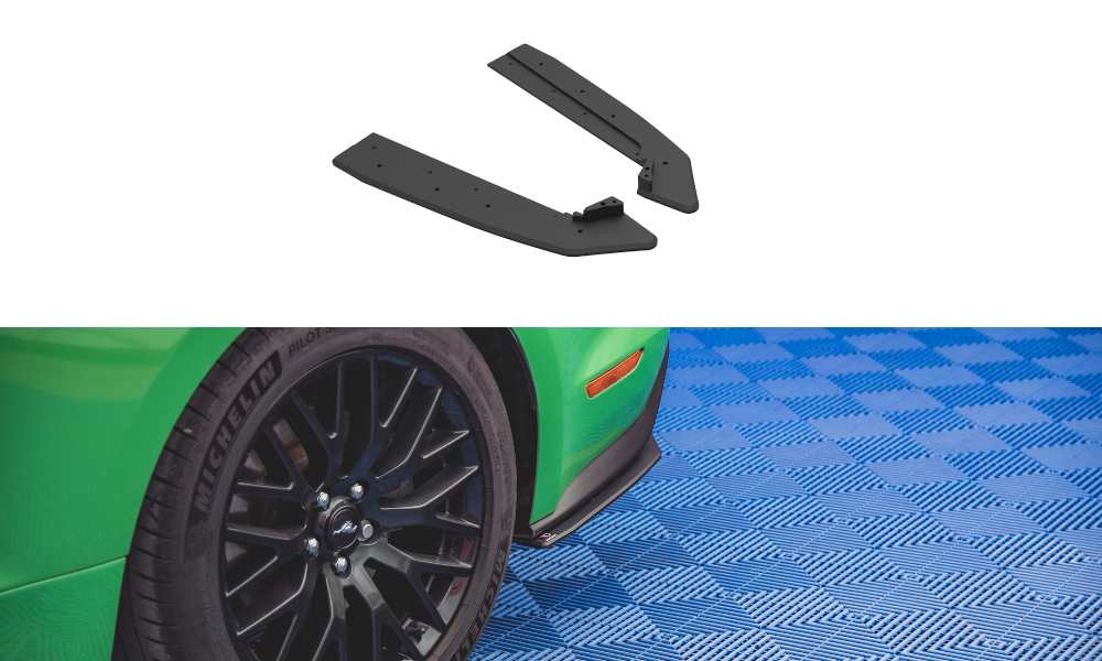 Street Pro Lame Du Pare Chocs Arriere V.1 Ford Mustang GT Mk6 Facelift FOMU6FGTCNC-RSD1BRB