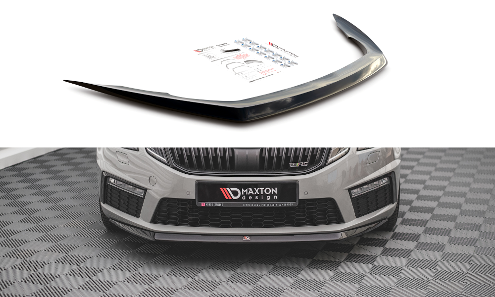 Lame Du Pare-Chocs Avant V.1 Skoda Octavia RS Mk3 Facelift SK-OC-3F-RS-FD1G