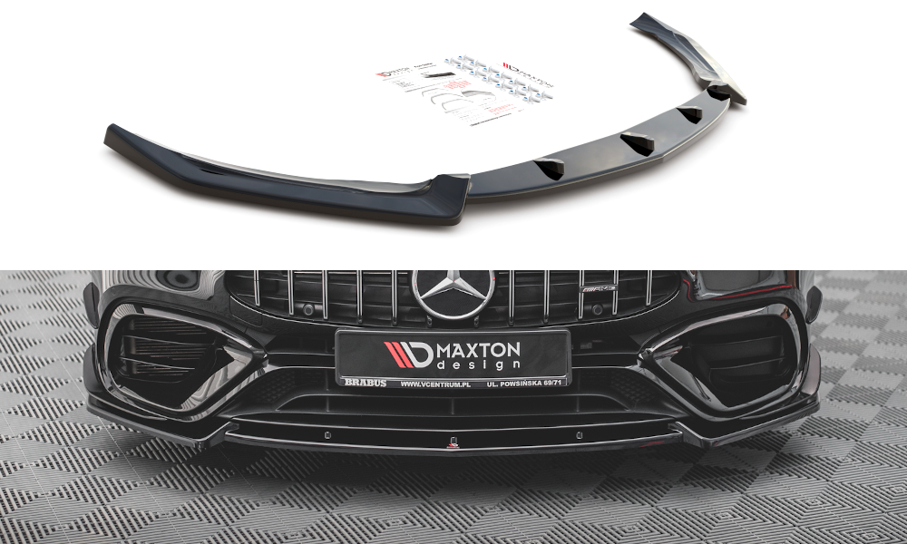 Lame Du Pare-Chocs Avant V.2 Mercedes-AMG CLA 45 Aero C118 ME-CLA-118-45AMG-FD2G