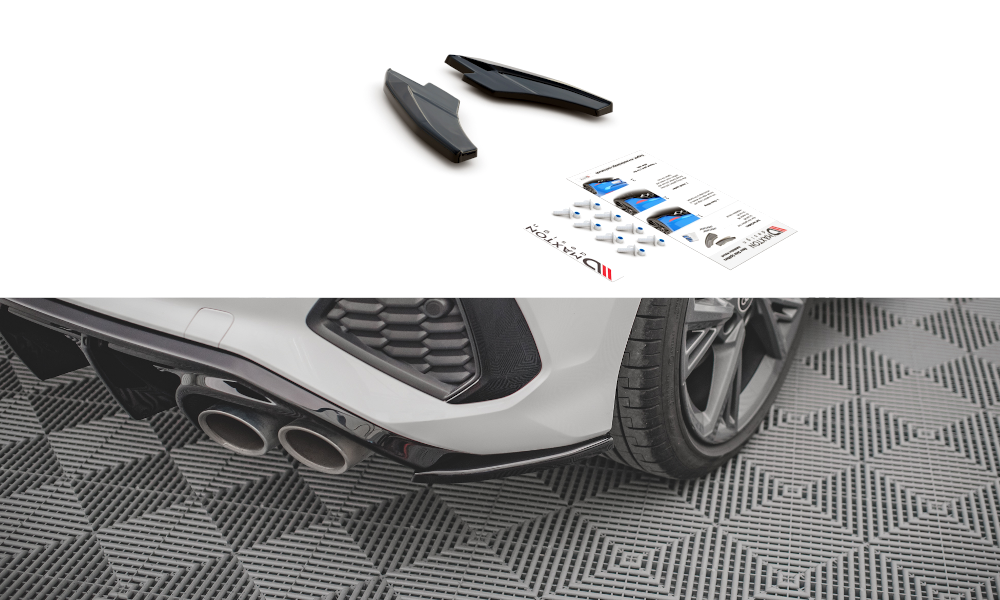 Lames De Pare-Chocs Arrière Latérales V.2 Audi S3 Sportback 8Y AU-A3-8Y-SLINE-RSD2G