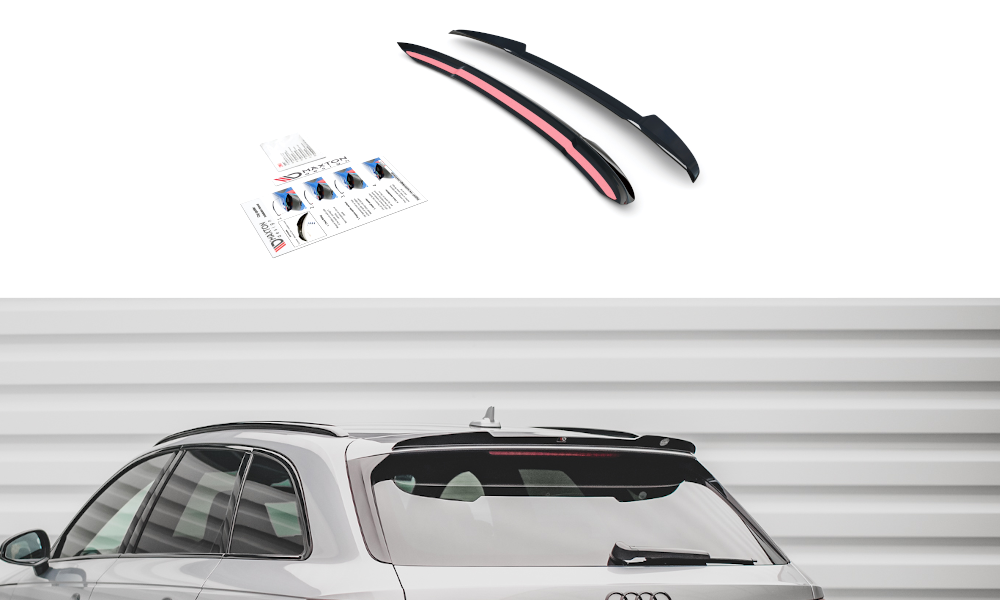 Spoiler Cap V.2 Audi S4 / A4 S-Line Avant B9 AU-A4-B9-SLINE-AV-CAP2G
