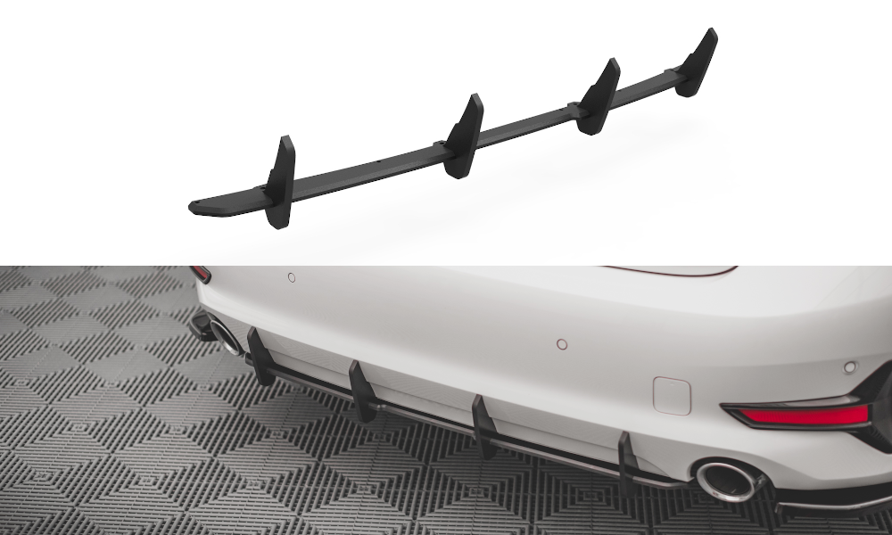 Street Pro Central Diffuseur Arriere BMW 3 G20 / G21 BM320CNC-RS1BRB