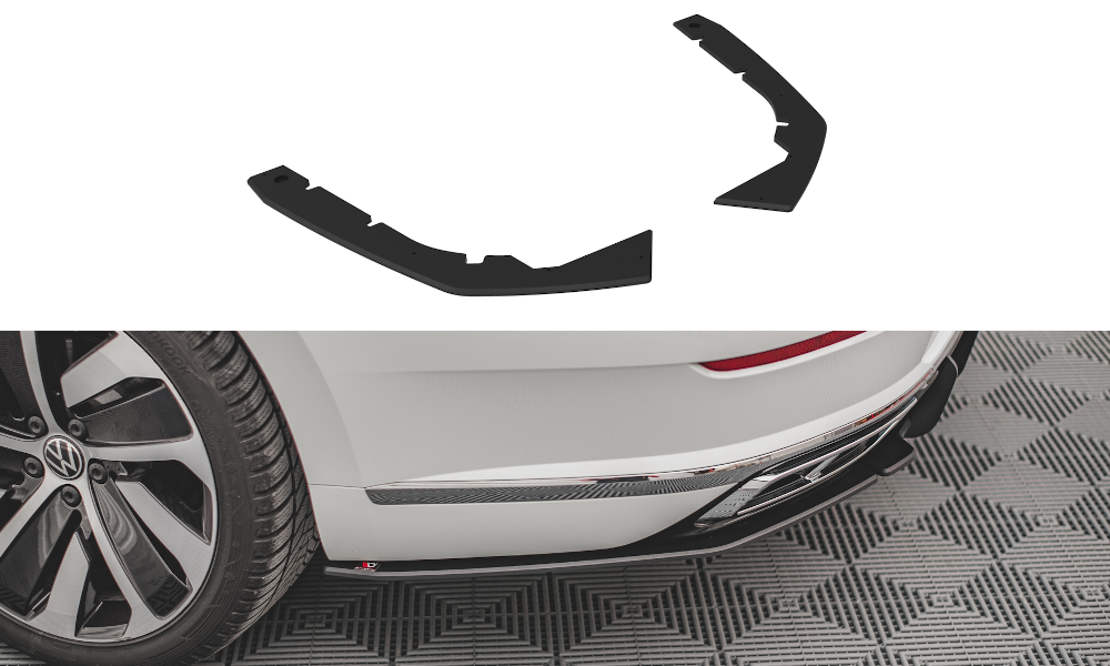 Street Pro Lame Du Pare Chocs Arriere Volkswagen Arteon R-Line Facelift VWAR1FRLINECNC-RSD1BRB