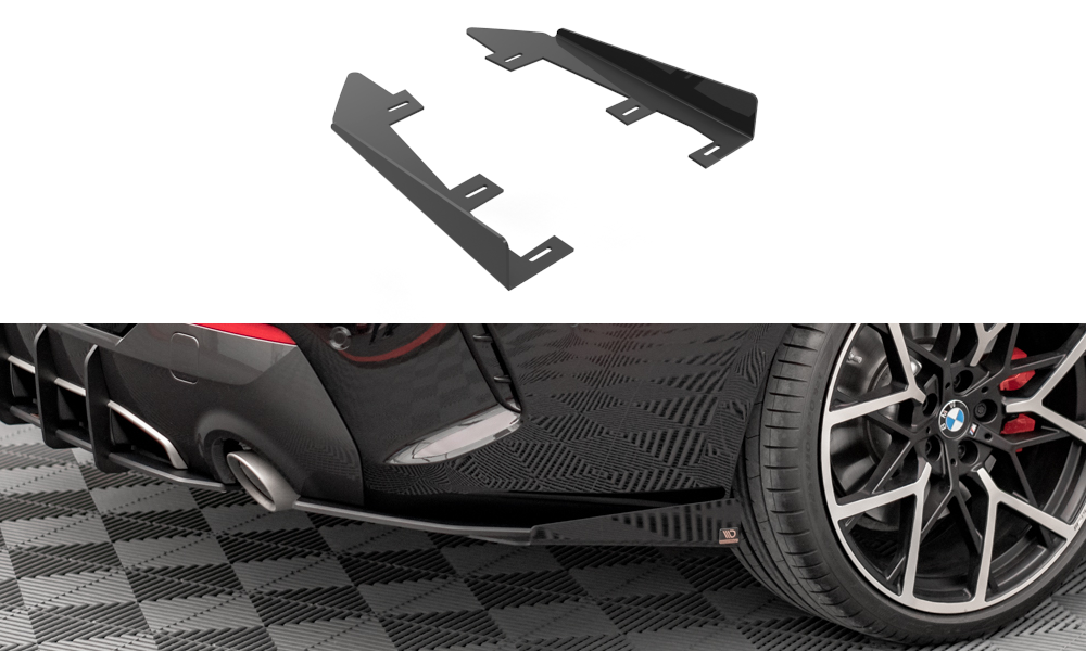 Rear Side Flaps BMW 4 M-Pack G22 BM4G22MPACKCNC-RSF1G