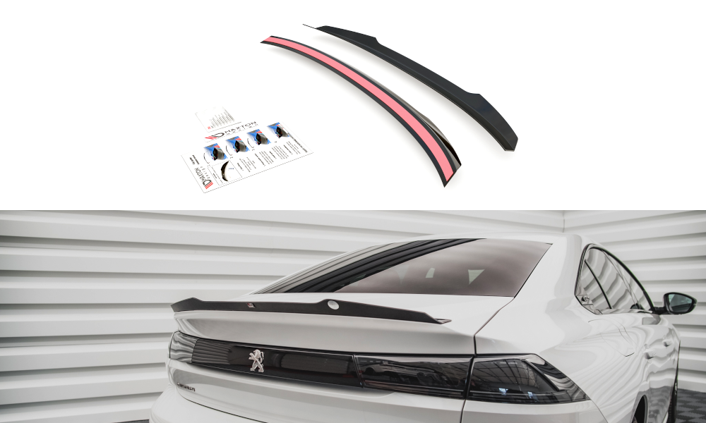 Spoiler Cap Peugeot 508 Sedan Mk2 PE-508-2-CAP1G
