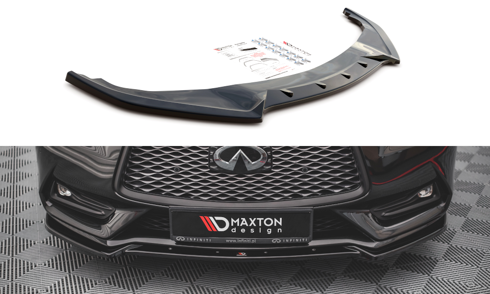 Lame Du Pare-Chocs Avant Infiniti Q60 S Mk2 IN-Q60S-2-FD1G