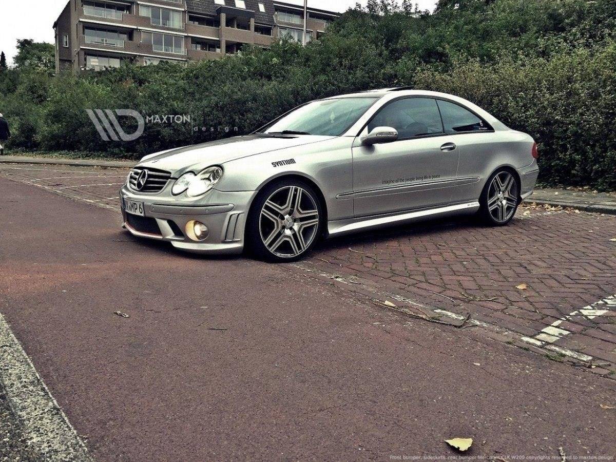 KIT CARROSSERIE MERCEDES CLK W209 < W204 AMG LOOK> ME-CLK-209-AMG204-BK