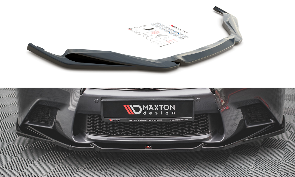 Lame Du Pare-Chocs Avant V.2 Lexus GS F Sport Mk4 (L10) LE-GS-4-FSPORT-FD2G