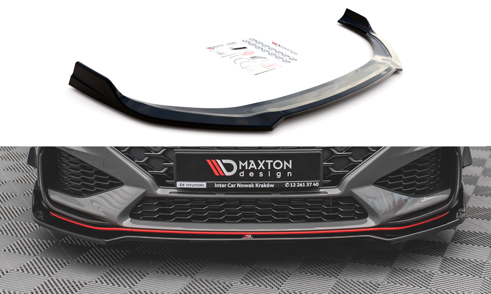 Lame Du Pare-Chocs Avant V.3 Hyundai I30 N Hatchback/Fastback Mk3 Facelift HY-I30-3F-N-FD3G