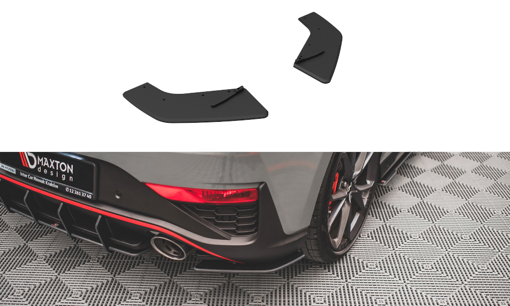 Street Pro Lame Du Pare Chocs Arriere Hyundai I30 N Hatchback Mk3 Facelift HYI303FNCNC-RSD1BRB