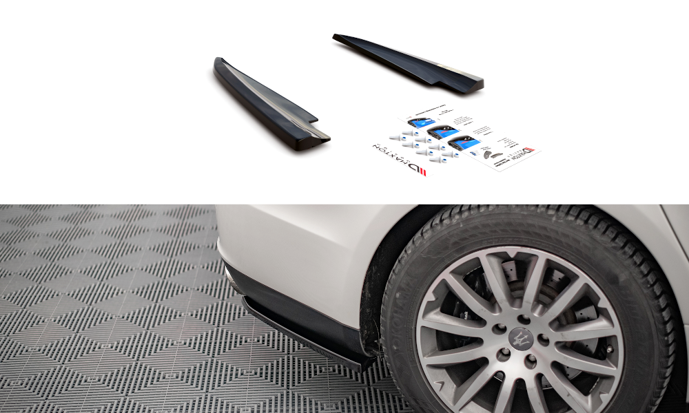 Lames De Pare-Chocs Arrière Latérales Maserati Ghibli Mk3 MA-GH-1-RSD1G