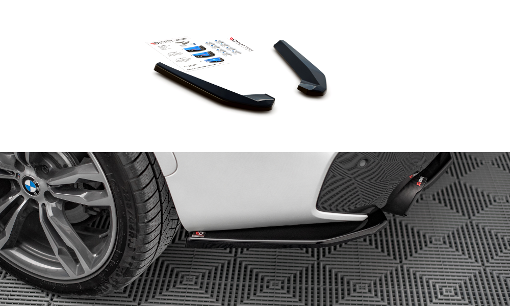 Lames De Pare-Chocs Arrière Latérales BMW X1 M-Pack F48 BM-X1-48-MPACK-RSD1G