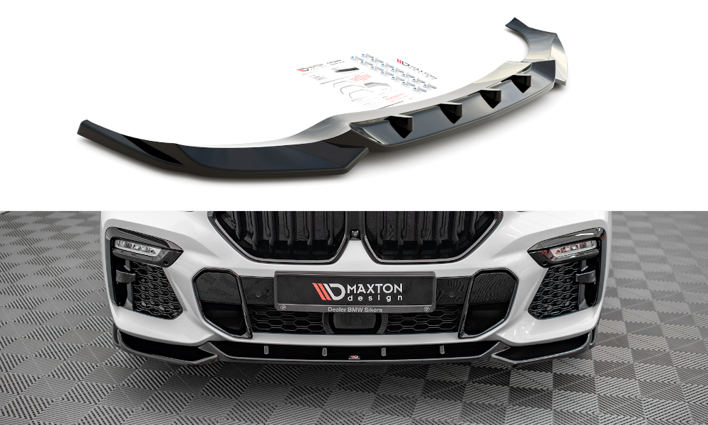 Lame Du Pare-Chocs Avant V.1 BMW X6 M-Pack G06 BM-X6-06-MPACK-FD1G