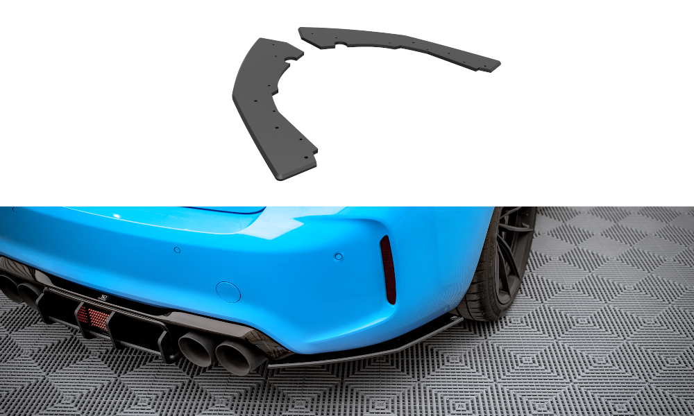 Street Pro Lame Du Pare Chocs Arriere BMW M2 F87 BM287MCOMPCNC-RSD1B