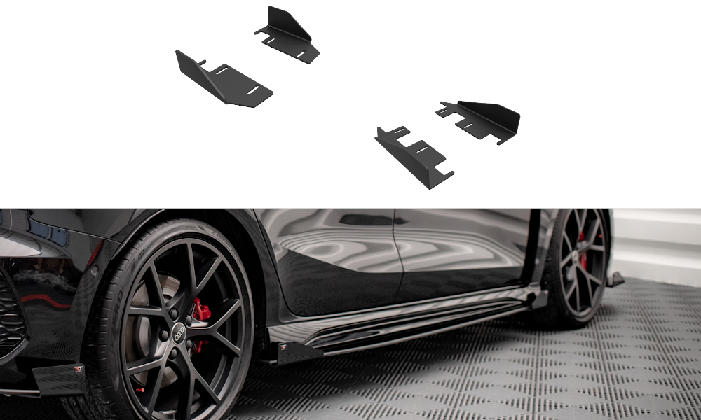 Side Flaps Audi RS3 Sportback 8Y AURS38YCNC-SRF1G