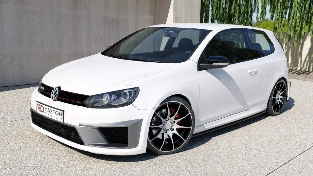 PARE-CHOCS AVANT VW GOLF VI (R400 LOOK) VW-GO-6-GTI-R400-F1FP