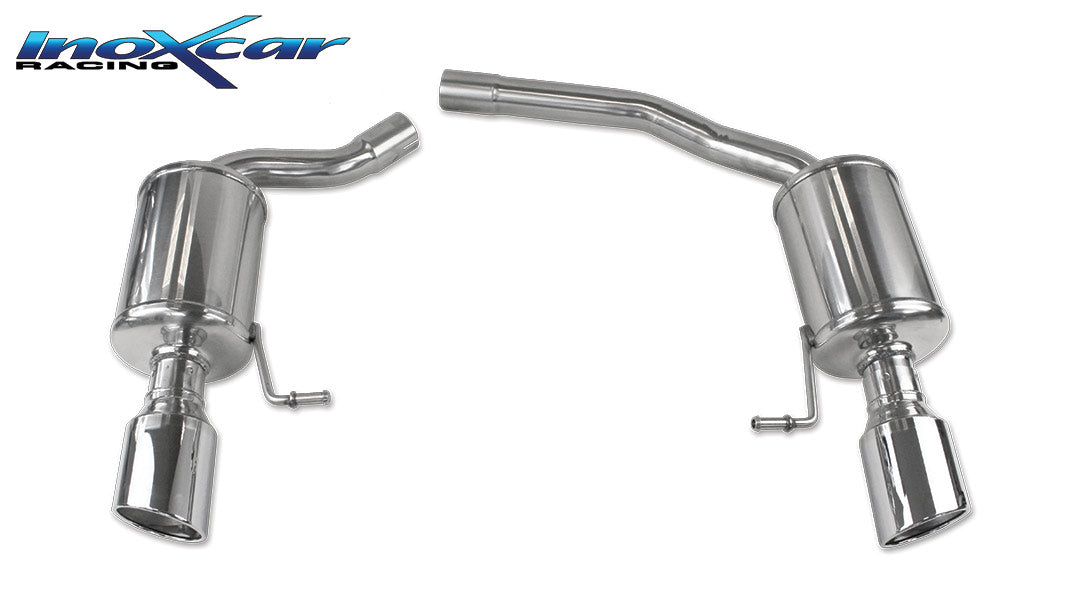 Silencieux arrière inoxcar AUA5.02.XR10