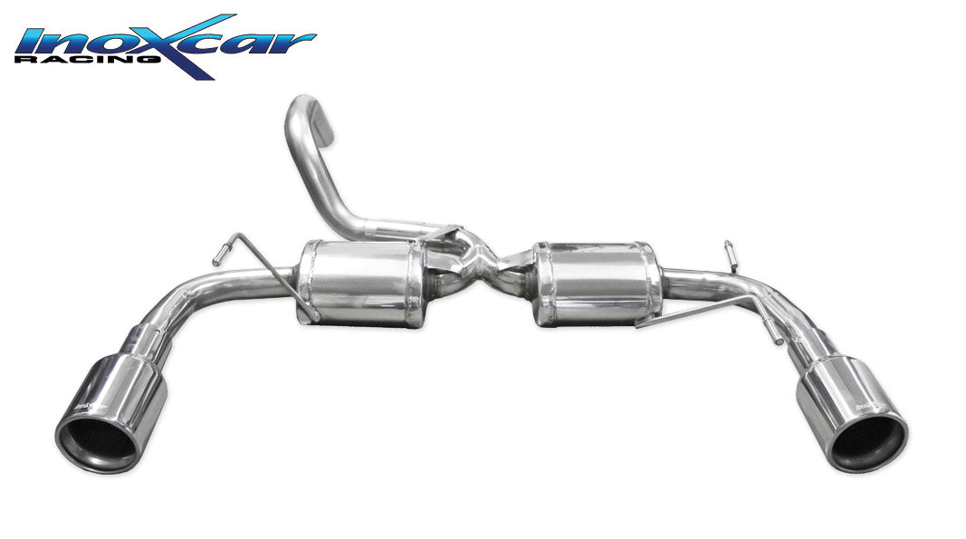 Silencieux arriere inoxcar FICQ.17.102