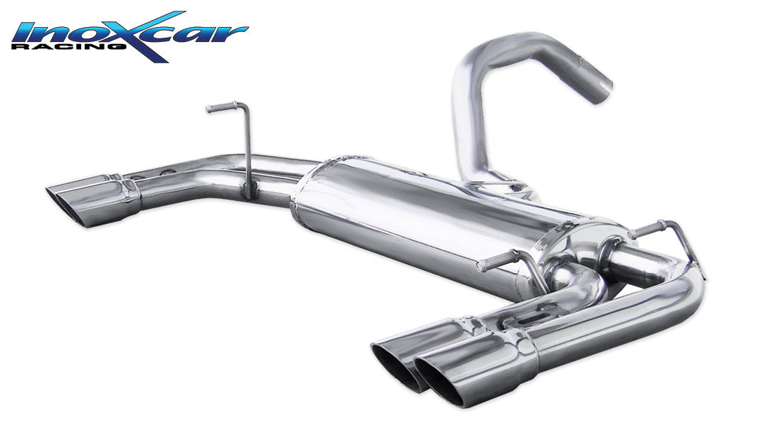 Silencieux arrière inoxcar FICQ.10.D60
