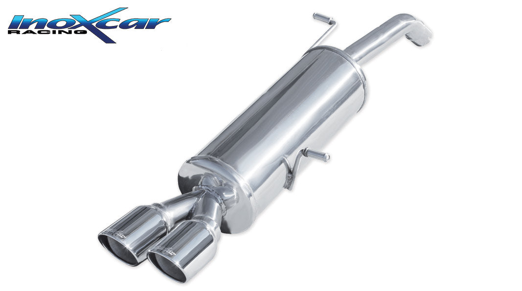 Silencieux arrière inoxcar CIDS.02.XR80