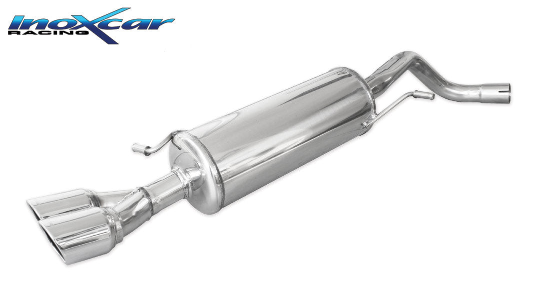 Silencieux arrière inoxcar WPO.21.XR80