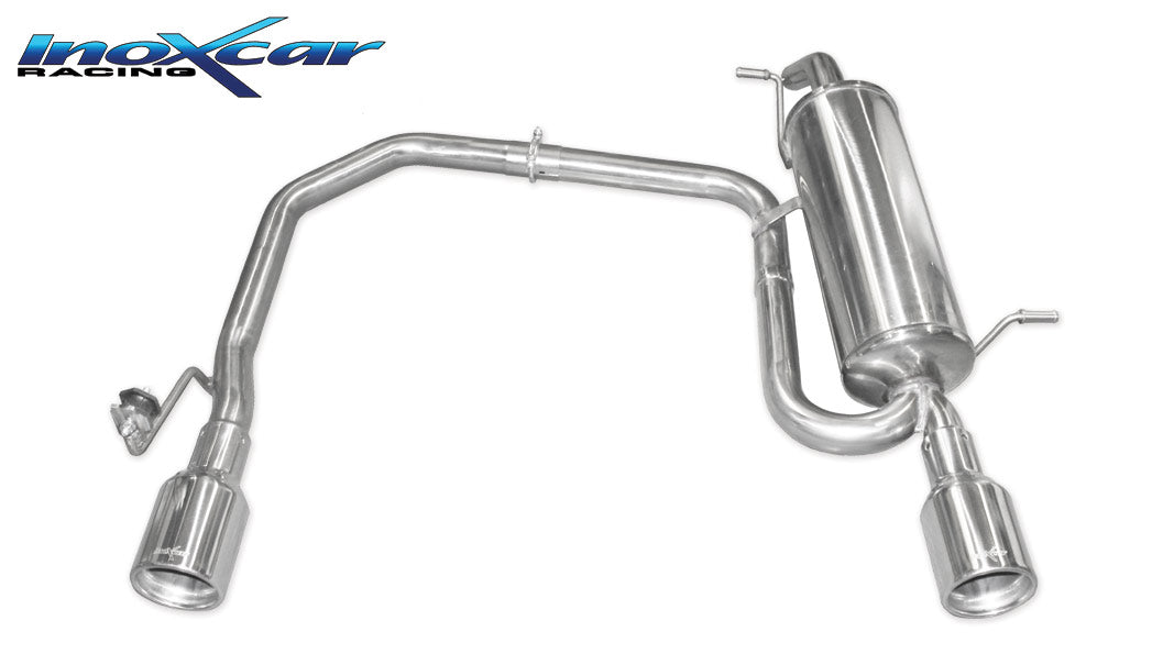 Silencieux arriere inoxcar TWPE.28.102