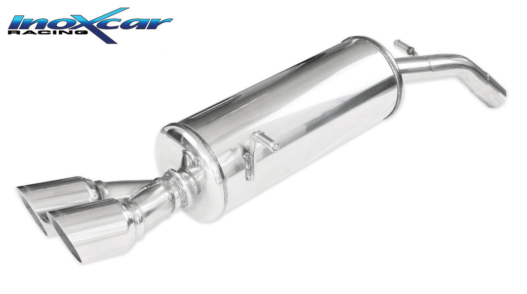 Silencieux arrière inoxcar PE208.02.RA