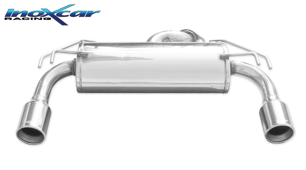 Silencieux arrière inoxcar MILA.08.102