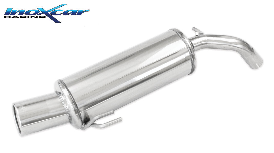 Silencieux arrière inoxcar MICZT.01.102