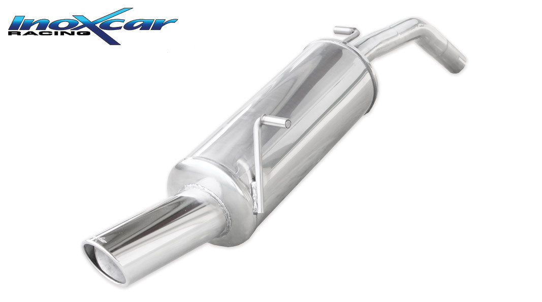 Silencieux arrière inoxcar PE207.01.XR90