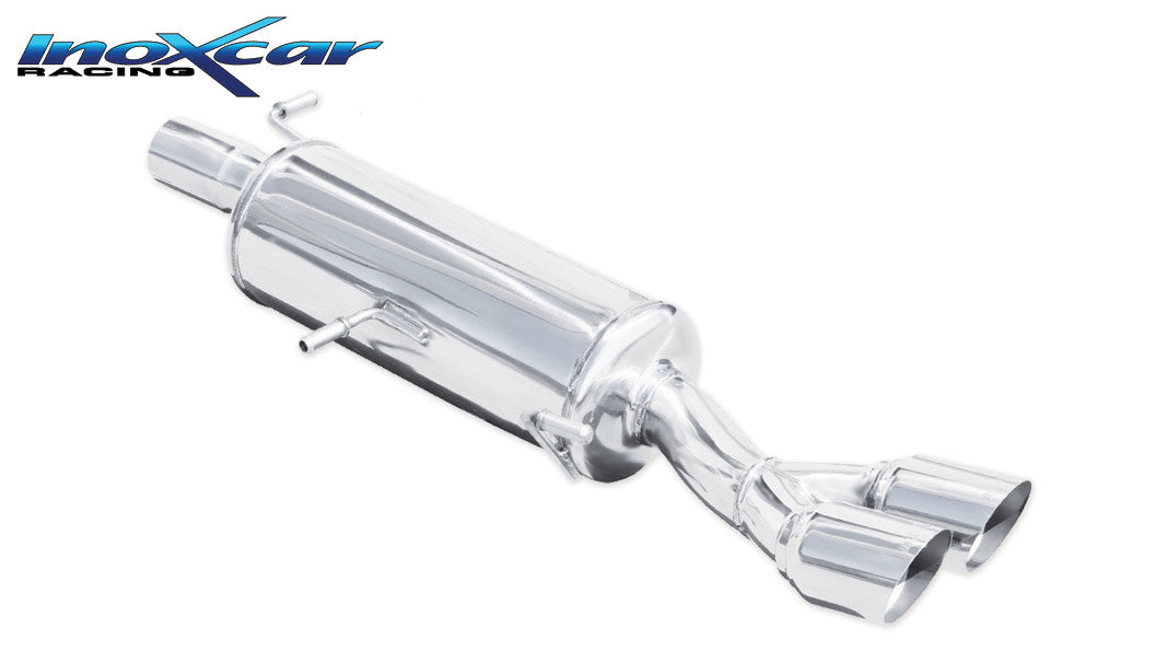 Silencieux arrière inoxcar PE308.01.RA