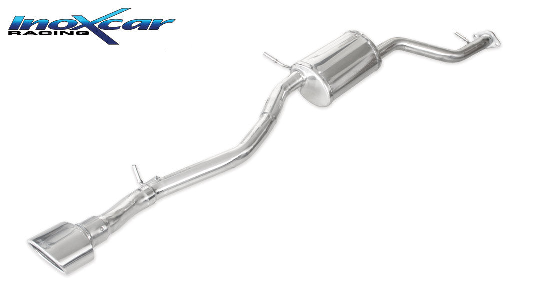 Silencieux arrière inoxcar TOIQ.01.120