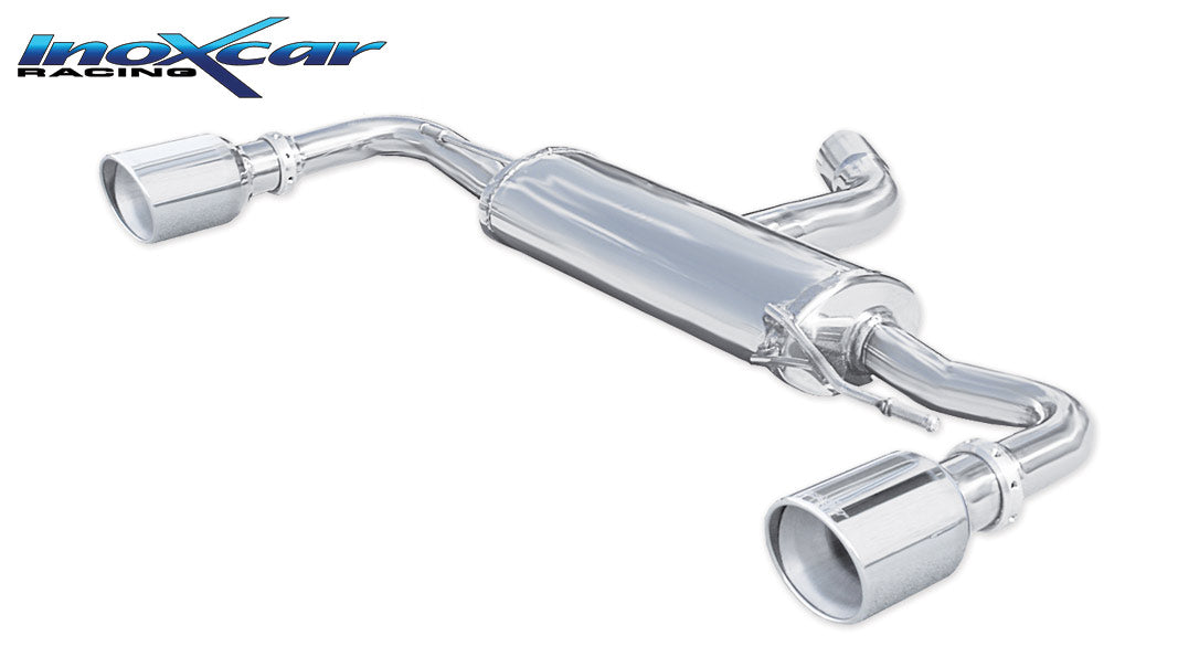 Silencieux arrière inoxcar WGO.40.XR10